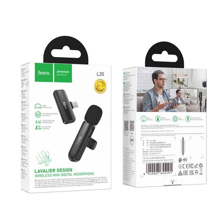 mic hoco typec L20