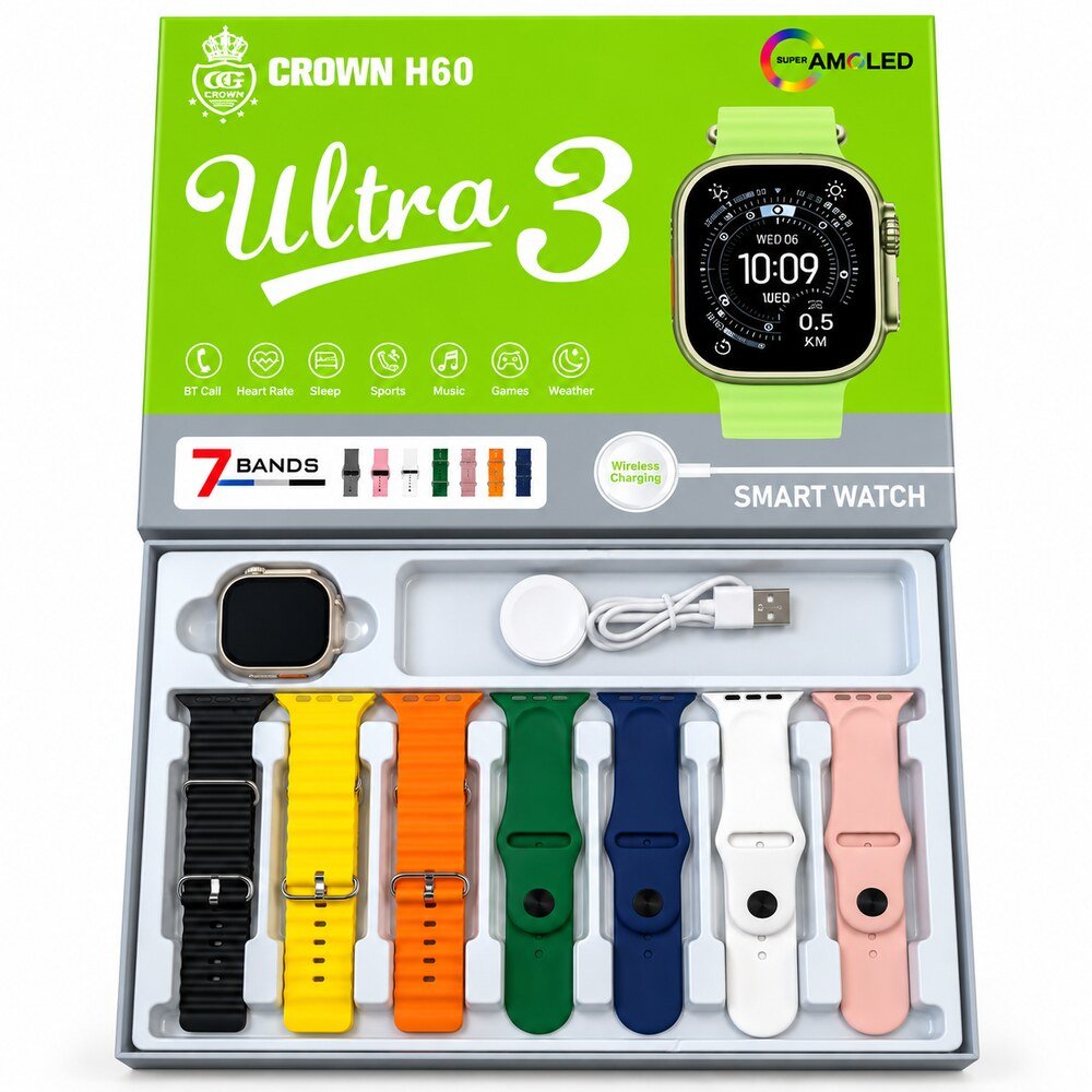 smart watsh ultra 3 7band green